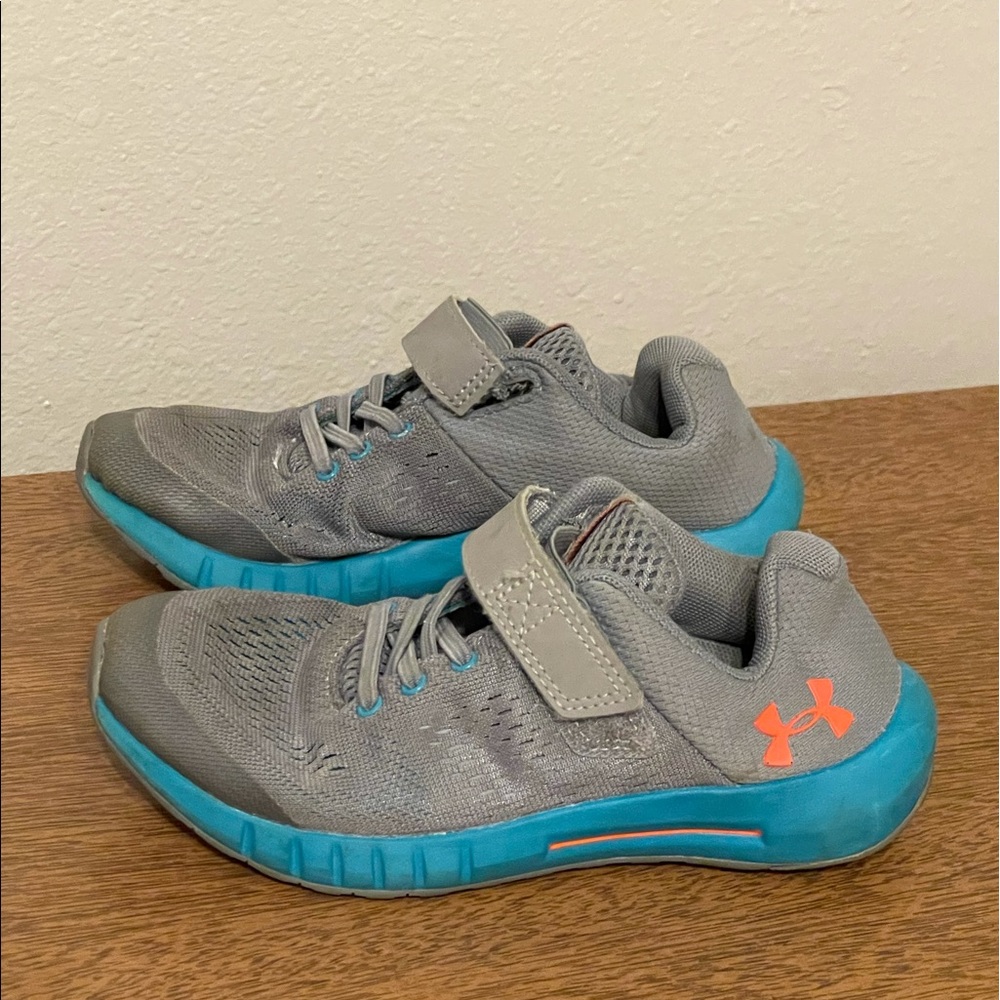 Grey Under Armour shoes